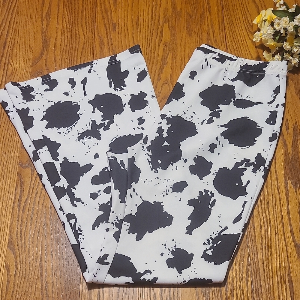 Shein Patterned Cow Pants - Ladies XL